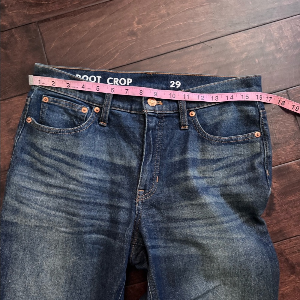 J Crew Demi Crop Boot Cut Jeans (29) - Picture 6 of 9